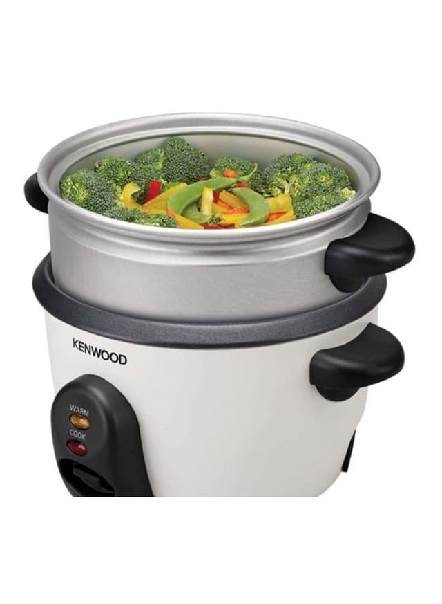 Kenwood Rice Cooker 0.6 l RCM280 White/Black Jomla.ae