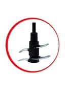 MOULINEX Mini Chopper 500W 0.8 l 500 W White/Clear