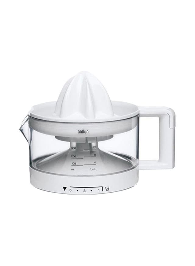 اطلب عصارة حمضيات ( 20W ) ابيض BRAUN Tribute Collection Citrus Juicer CJ3000 الأصلي Jomla.ae