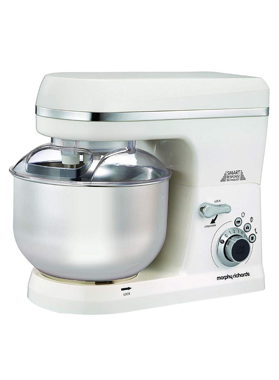 morphy richards Total Control Stand Mixer 800W 800 W 400015 White/Silver