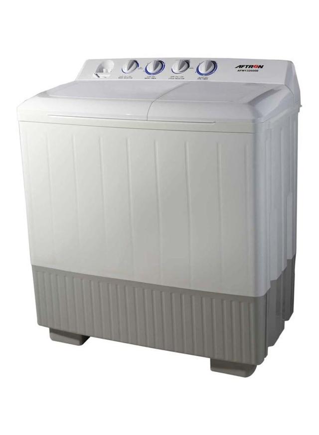 AFTRON Top Load Twin Tub Washing Machine 14 kg AFW14600X White/Grey - SW1hZ2U6MjQ0NzE1