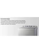 AFTRON Top Load Twin Tub Washing Machine 14 kg AFW14600X White/Grey - SW1hZ2U6MjQ0NzI1