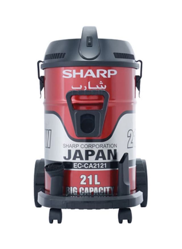 SHARP Vacuum Cleaner 21 l 2100 W EC CA2121 Red/Black/Grey