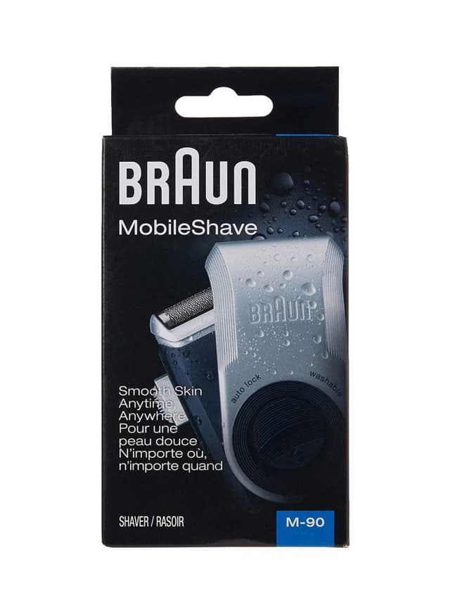 BRAUN Mobile Shaver Black/Grey