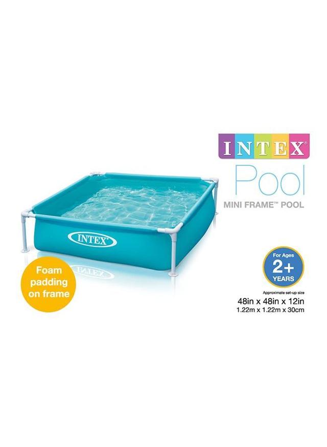 مسبح أطفال منزلي صغير بأبعاد 122x30x122 سم | Mini Frame Pool - SW1hZ2U6MjU5OTQ4