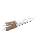 ClikOn 2 In 1 Hair Straightener Comb White/Beige