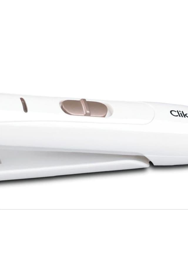 ClikOn 2 In 1 Hair Straightener Comb White/Beige