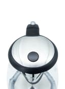 ClikOn Cordless Glass Body Electric Kettle With LED Glow Indicator,1.7L, 2200W 1.7 l 2200 W CK5128 Clear/Black/Silver