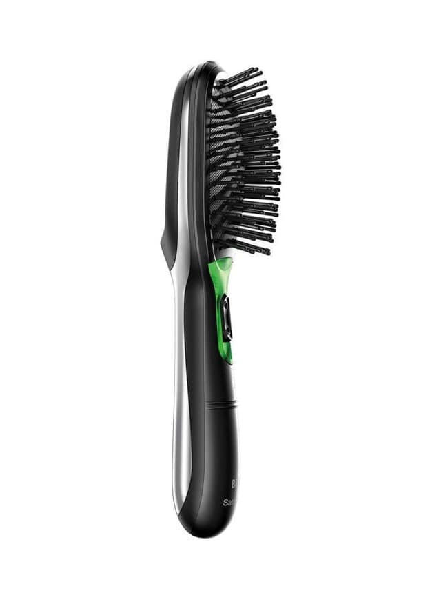 BRAUN Satin Hair 7 Iontec Brush Black/Green 6.57 x 2.55inch