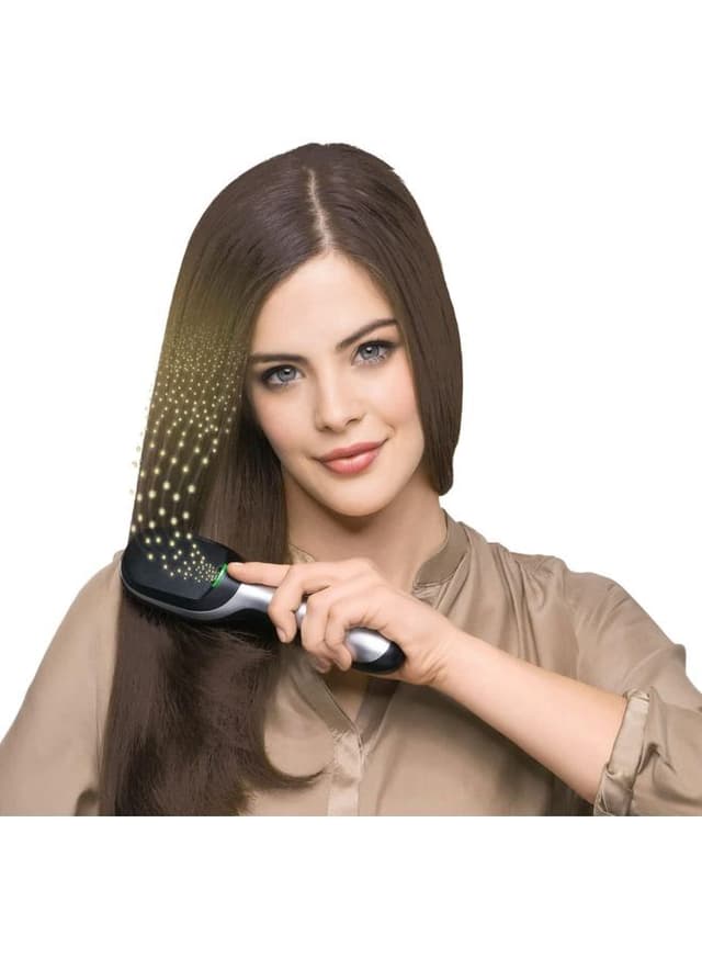 BRAUN Satin Hair 7 Iontec Brush Black/Green 6.57 x 2.55inch