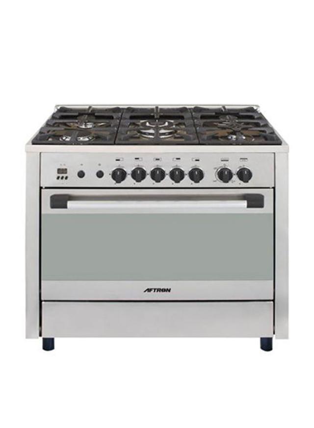 AFTRON 6 Burners Gas Cooker AFGR9060FESD Silver - SW1hZ2U6Mjg0MTY2