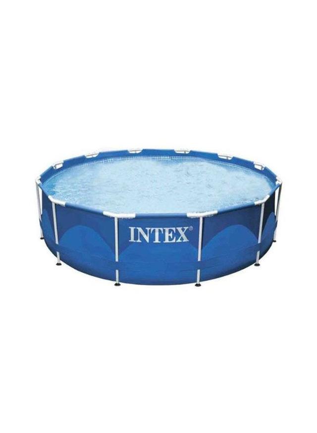 INTEX Metal Frame Outdoor Swimming Pool 366 x 76centimeter - SW1hZ2U6MjQ1NzQ5