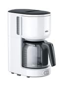 BRAUN Coffee Maker Pure Ease 1000 W KF3100 White