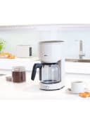 BRAUN Coffee Maker Pure Ease 1000 W KF3100 White