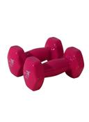 SkyLand Vinyl 2-Piece Fitness Dumbell Set Pink 2 x 2kg