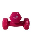 SkyLand Vinyl 2-Piece Fitness Dumbell Set Pink 2 x 2kg