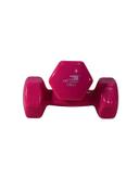 SkyLand Unisex Vinyl 2-Piece Fitness Dumbell Set Pink 2 x 3kg 20x17x8cm - SW1hZ2U6MjM1NzY5