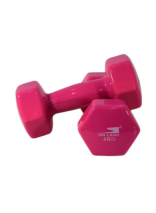 SkyLand 2-Piece Adult Deluxe Vinyl Dumbbells Set 4kg - SW1hZ2U6MjMzMDEz