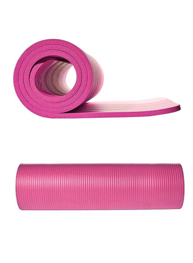 SkyLand Anti-Skid Yoga Mat 10 mm Pink 1x183x 63 cm