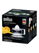BRAUN Tribute Collection Citrus Juicer 20 W Cj3000 White/Clear