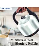 ISONIC Stainless Steel Electric Kettle 4.2L 2000W 4.2 l 2000 W iK 514 Silver/Black
