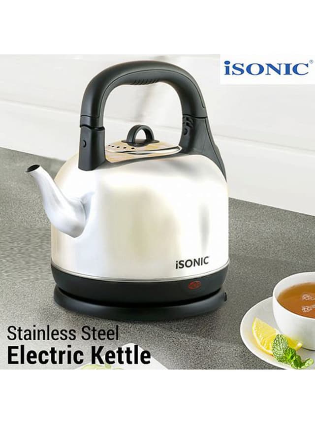ISONIC Stainless Steel Electric Kettle 4.2L 2000W 4.2 l 2000 W iK 514 Silver/Black