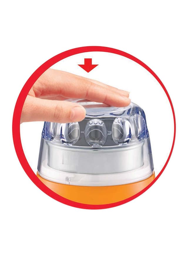 MOULINEX Coffee Grinder 180 W AR110O27 Orange/Clear/White