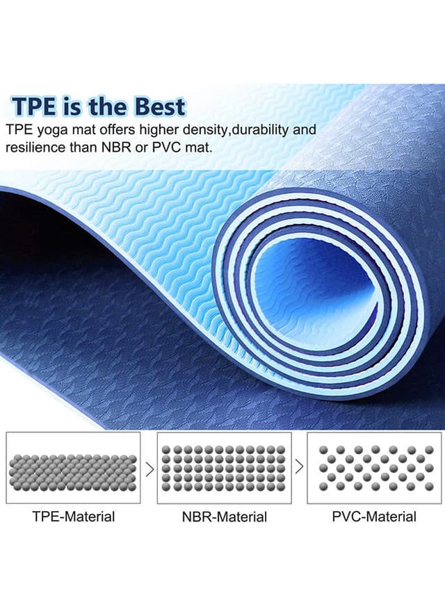 SkyLand Unisex Comfortable and Extra Protection Anti-Skid Yoga Mat 60.96 cm