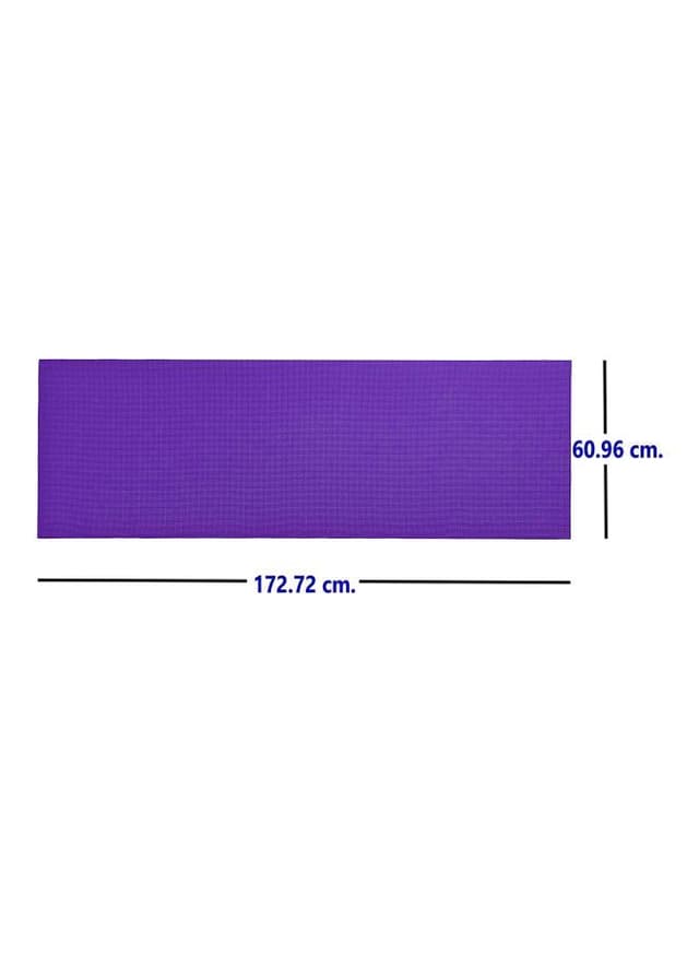 SkyLand Anti-Skid Yoga Mat 6 mm - Purple 60.96 cm