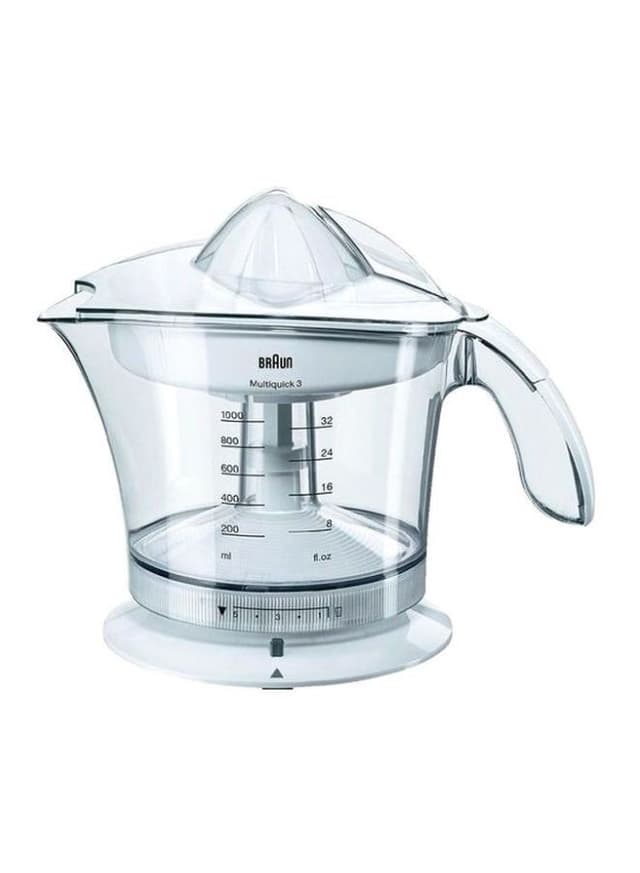BRAUN Citrus Juicer 1L 1 l 240 W MPZ9 Clear/White