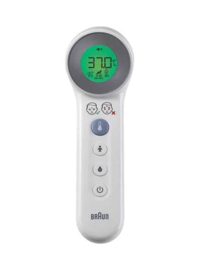 مقياس حرارة براون بدون لمس BRAUN No Touch forehead Thermometer BNT400
