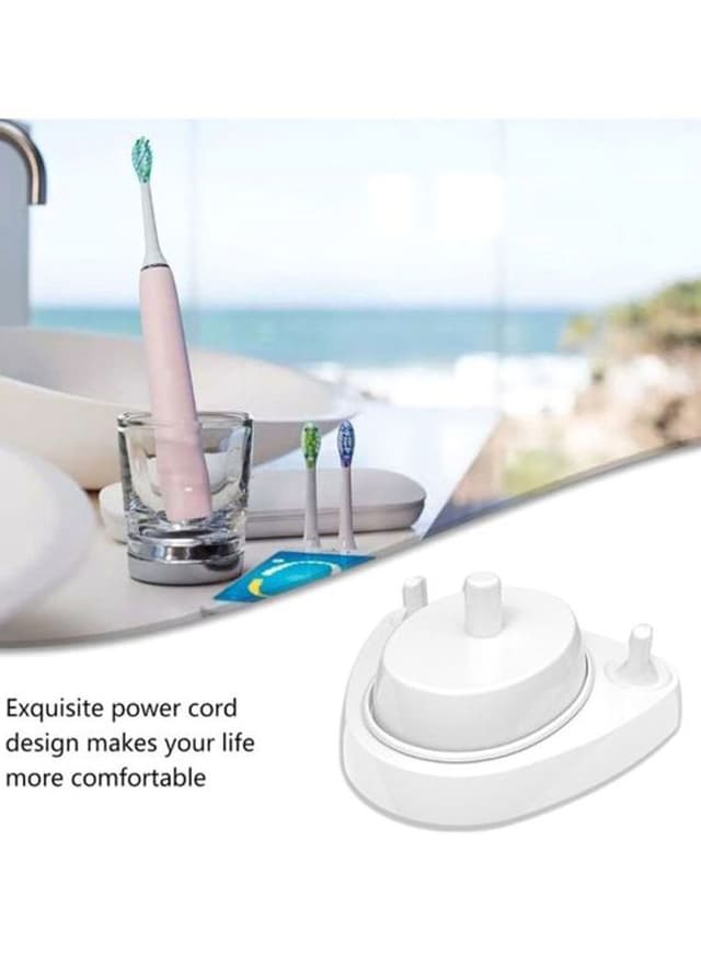 BRAUN Electric Toothbrush Charger Bracket White 75 x 82 x 25millimeter