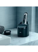 ماكينة حلاقة ( قابلة للشحن ) - اسود / فضي BRAUN - Series 8 Smart Sonic Technology Shaver Set
