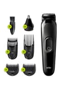 BRAUN 6 In 1 Face And Head Multi Grooming Kit Black