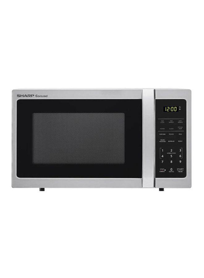 SHARP Powerful Microwave Oven 34L 34 l 1000 W R 34CT ST Silver