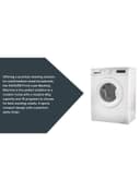 HOOVER Front Load Washing Machine 6 kg 6 kg HWM 1006 W white/Grey