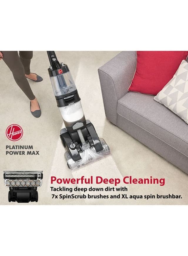 HOOVER Power Max Carpet Washer 3.5 l 1200 W CWKTH012 Black Jomla.ae