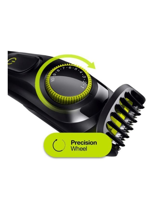 BRAUN Beard Trimmer Kit Black/Green