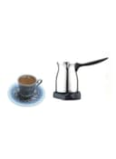 Sonifer Stainless Steel Liquid Turkish Coffee Maker Silver/Black 3L