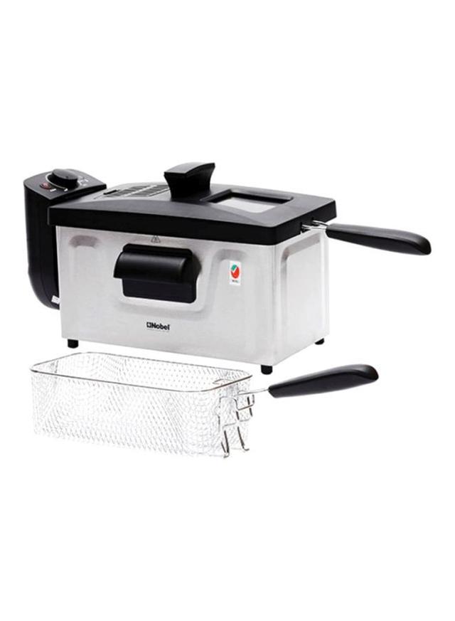 قلاية كهربائية 3 لتر NOBEL - Deep Fryer  Stainless Steel - SW1hZ2U6MjYyNjk1