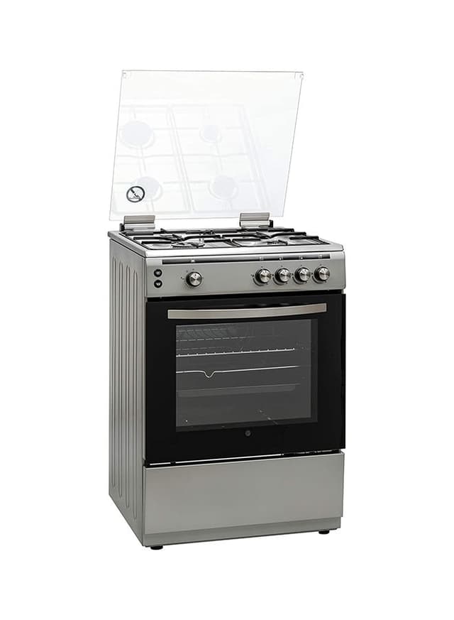 HOOVER Gas Cooker Inox Cooktop Enamel Pan Support FGC6060 S1V Stainless Steel