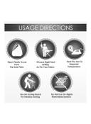 morphy richards Dry Iron 1000 W 500045 White/Black