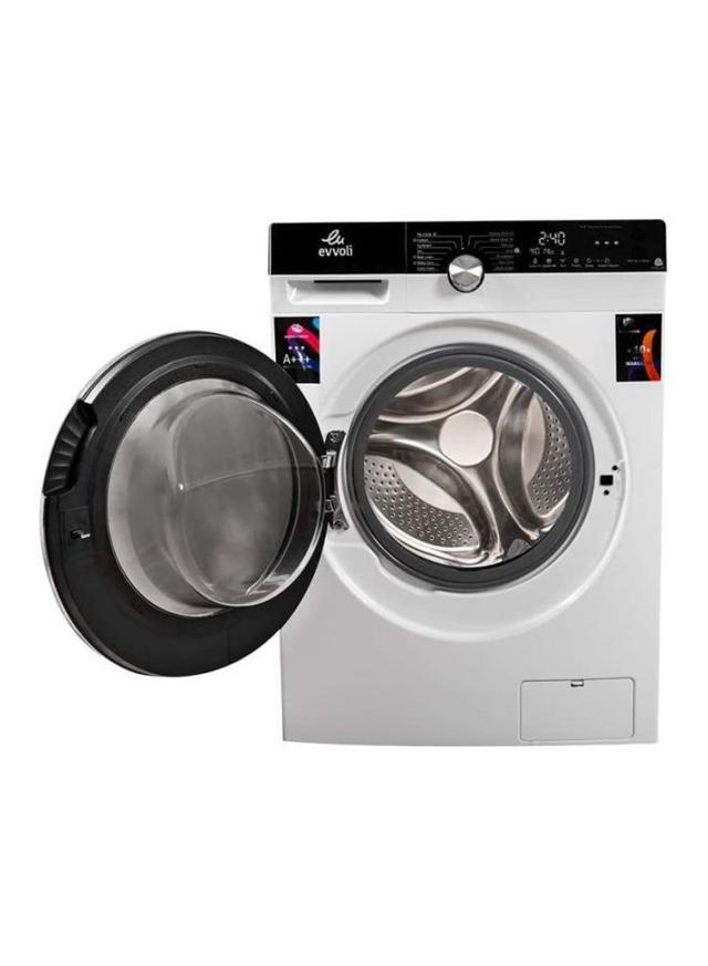 evvoli 10 KG 1500 RPM Front Load Washing Machine With DRYER 10 kg 1900 W EVWM FCOM 10/715W White - SW1hZ2U6MjM4NTIz