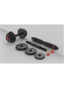طقم دمبل قابل للتعديل 20 كيلو رياضية 2في1 SkyLand Adjustable Dumbbell and Barbell Set - 131131