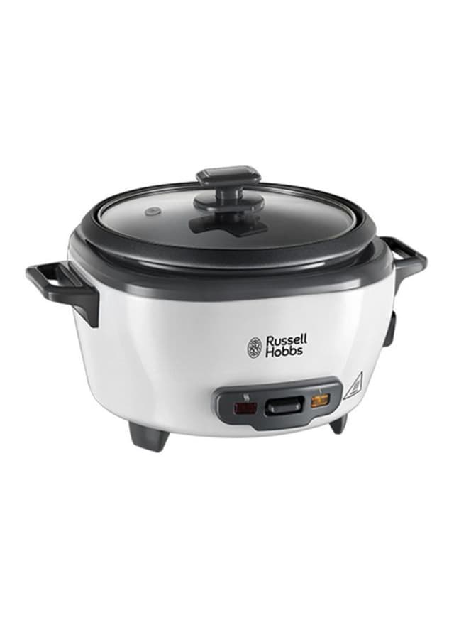 Russell Hobbs Large Rice Cooker And Steamer 2.8 l 500 W 27040 White/Black/Clear