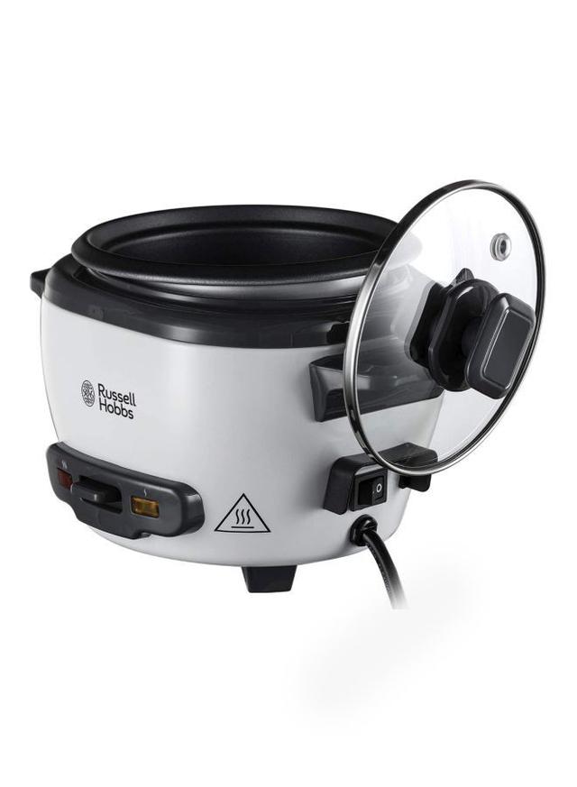 Russell Hobbs Large Rice Cooker And Steamer 2.8 l 500 W 27040 White/Black/Clear