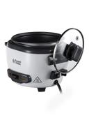 Russell Hobbs Large Rice Cooker And Steamer 2.8 l 500 W 27040 White/Black/Clear