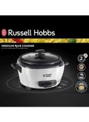Russell Hobbs Large Rice Cooker And Steamer 2.8 l 500 W 27040 White/Black/Clear