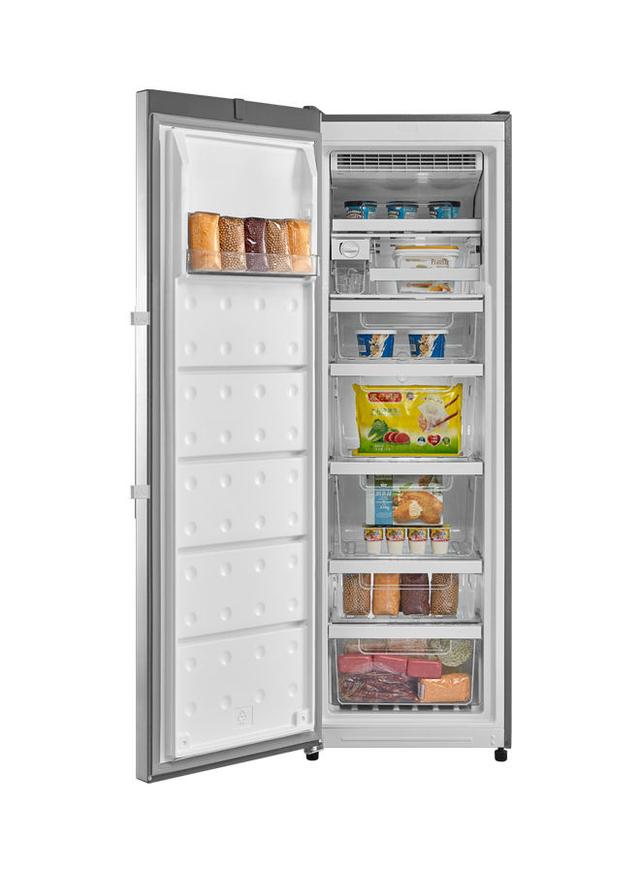 evvoli 310 Liters Upright Single Door Freezer 260 l EVRFM U260MFSS Silver - SW1hZ2U6MjM4NDY2