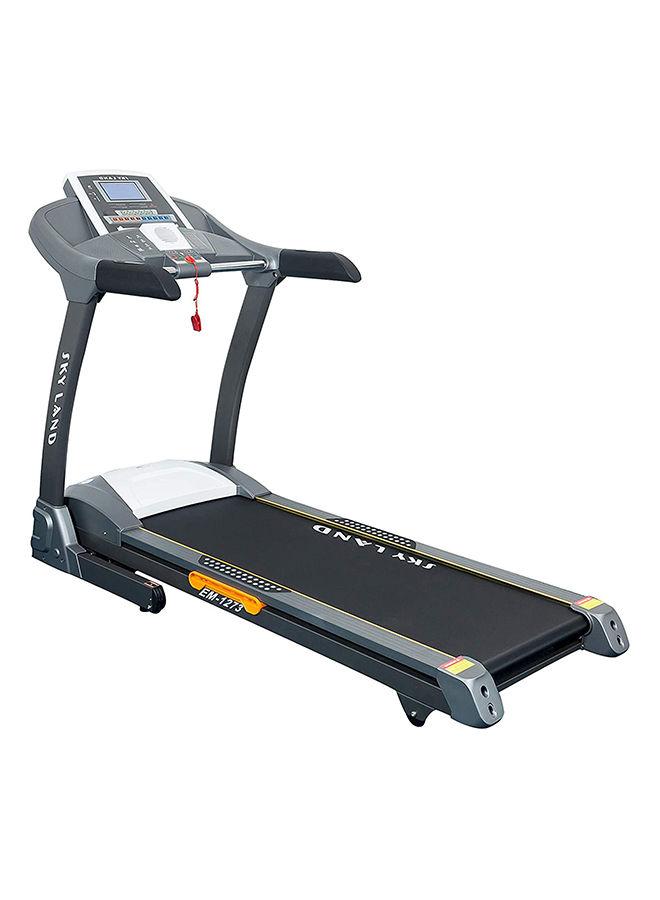 Skyland Motorized Treadmill with 20 section auto incline and build-in Fan- EM-1273, Black